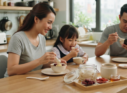 Yến tinh chế dễ dùng thế nào với gia đình bận rộn
